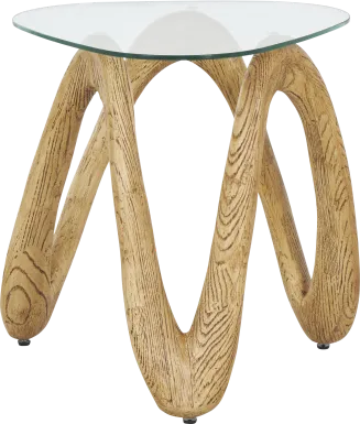 Pogtar Brown Accent Table