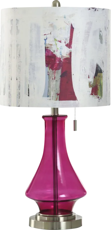 Causoll Pink Lamp