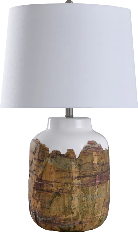 Nafisa Brown Lamp