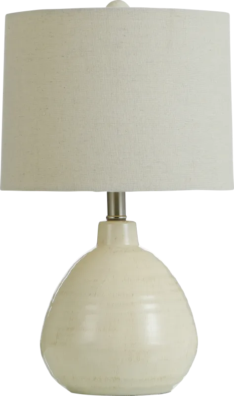 Zyre Cream Lamp