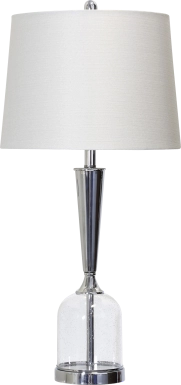 Zaxary Silver Table Lamp