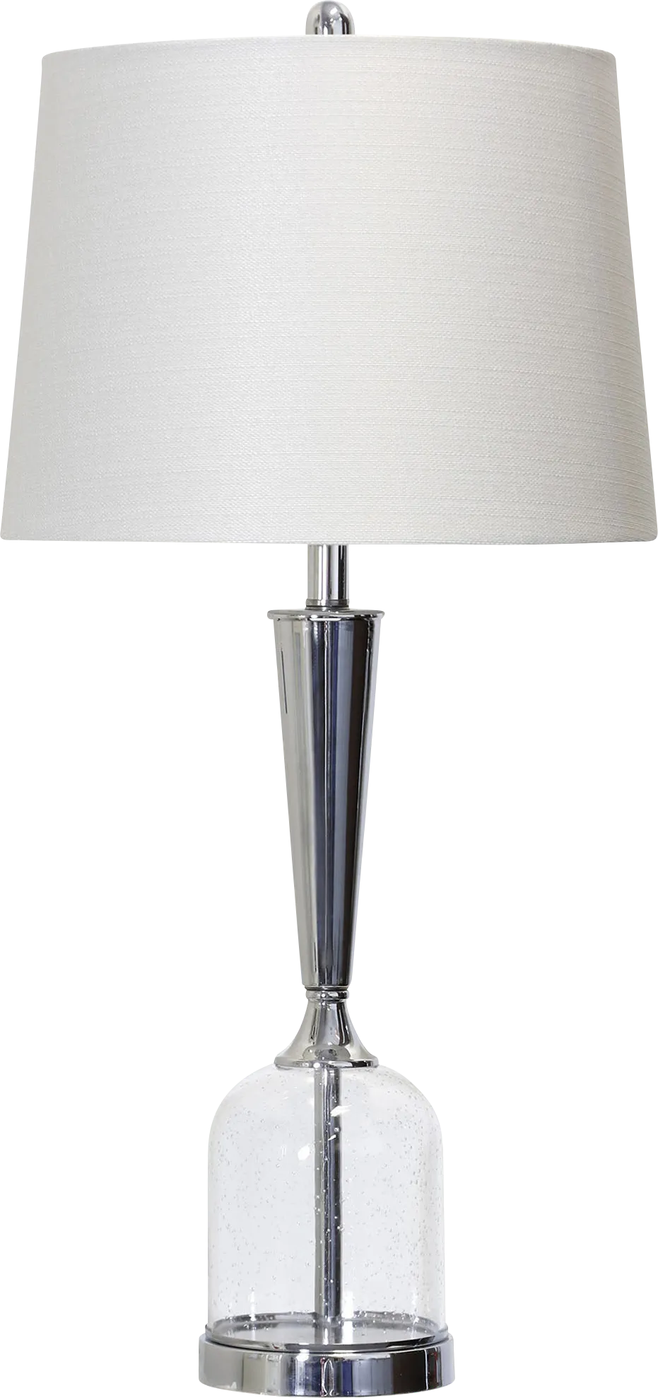 Zaxary Silver Table Lamp - Image 1