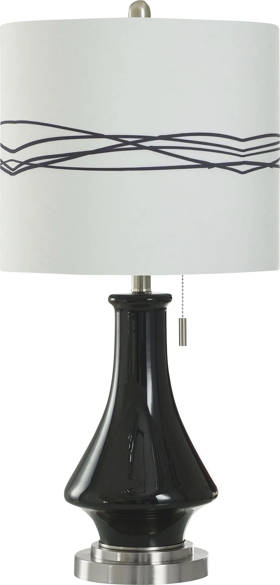 Calrin Black Lamp - Thumbnail - Image 1