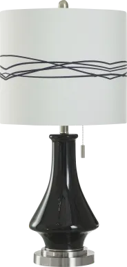 Calrin Black Lamp