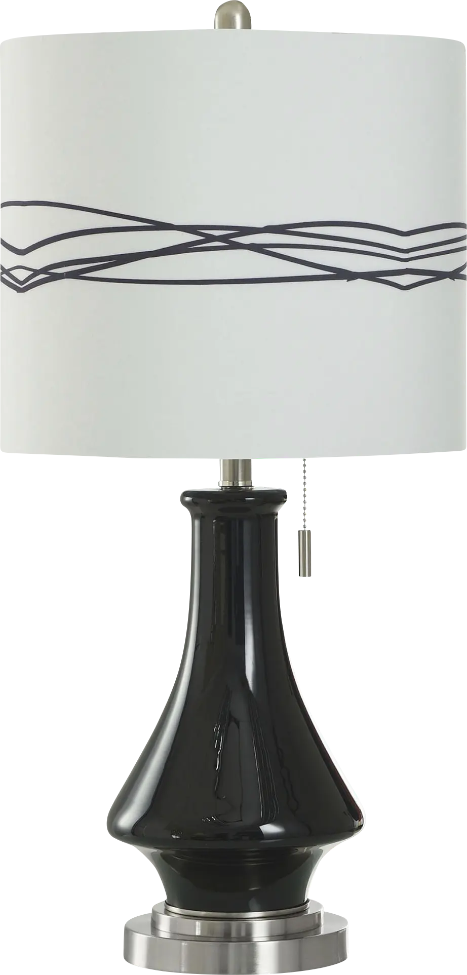 Calrin Black Lamp