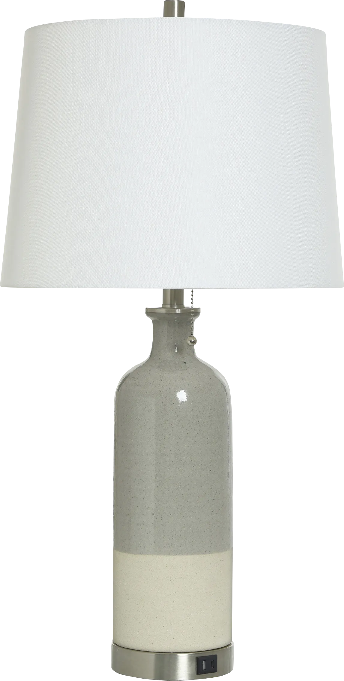 Alfus Gray Lamp - Image 1