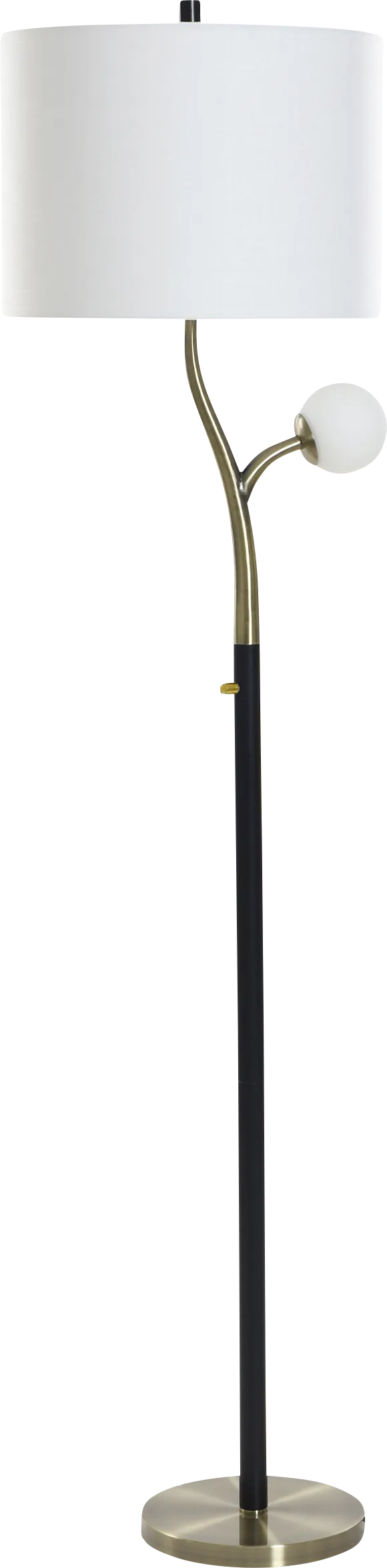 Jaeden Black Floor Lamp - Thumbnail - Image 1