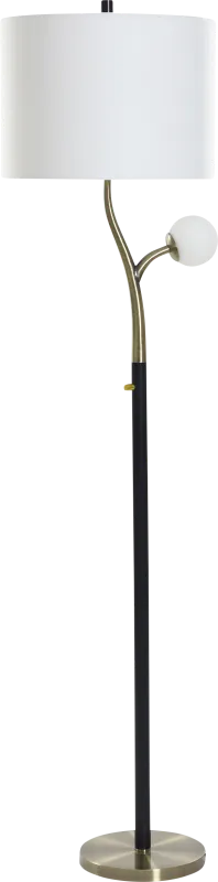 Jaeden Black Floor Lamp