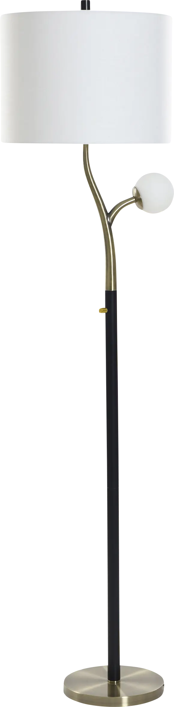 Jaeden Black Floor Lamp