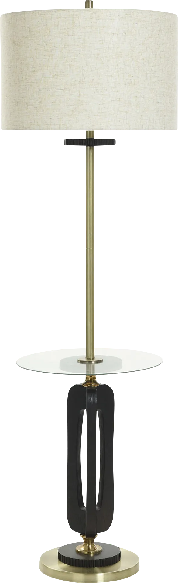 Cathrise Black Floor Lamp - Thumbnail - Image 1