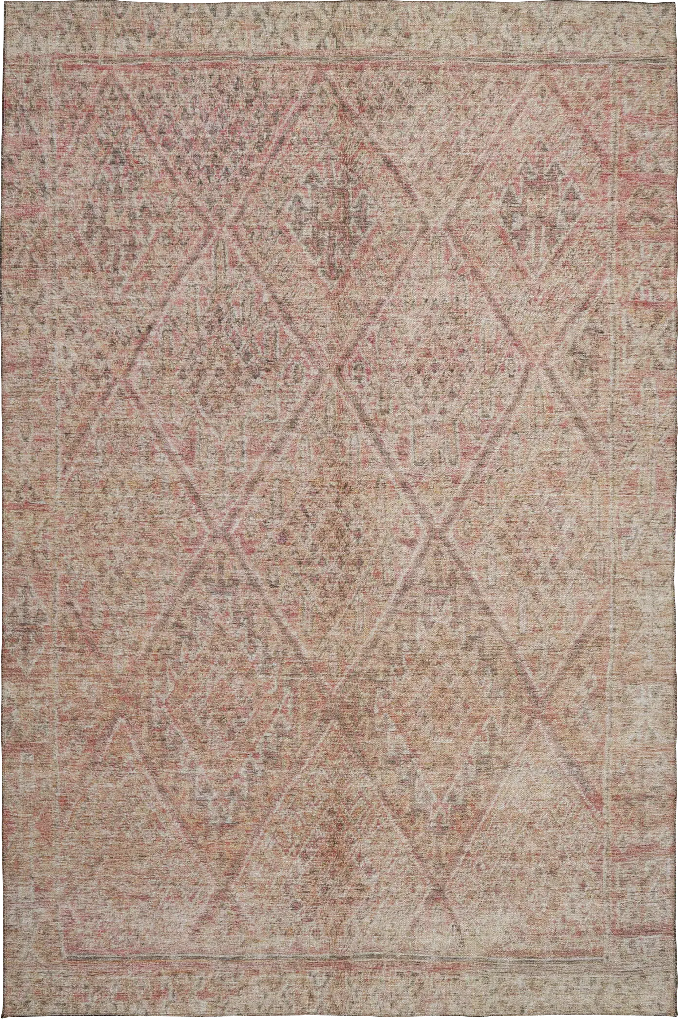 Karabell Pink 5' x 8' Rug