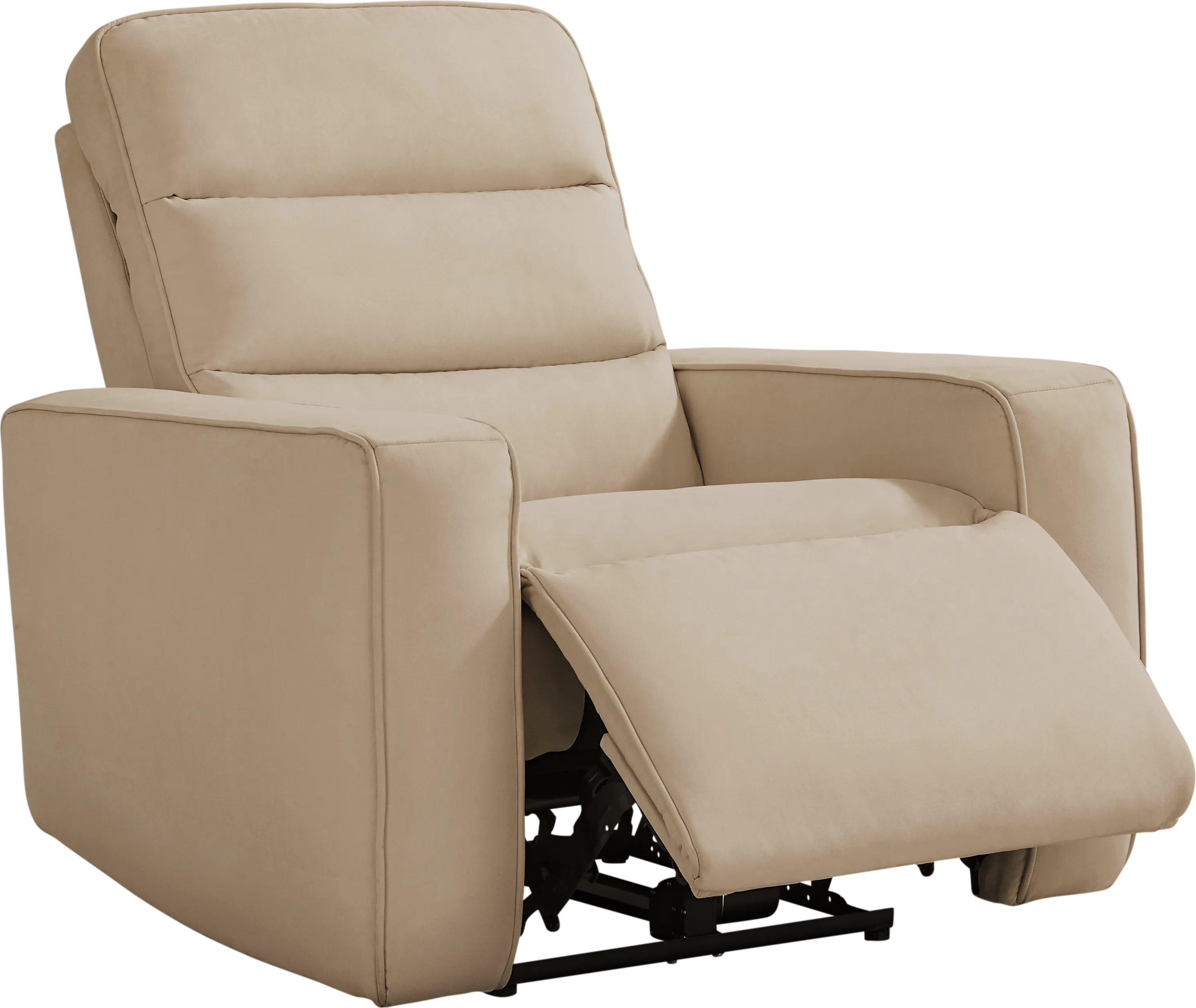 Del Mar Sand Dual Power Recliner - Thumbnail - Image 1