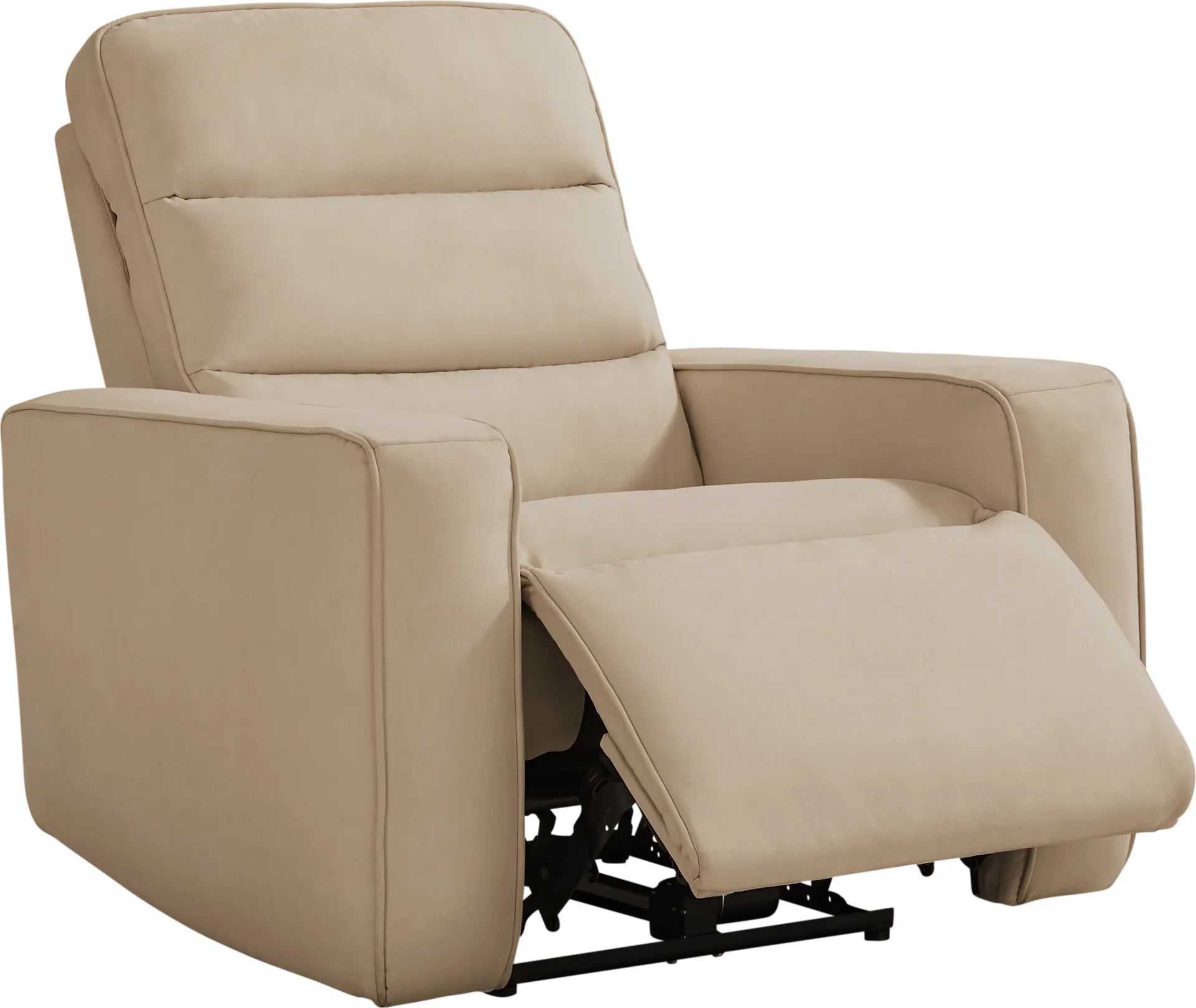 Del Mar Sand Dual Power Recliner - Image 1