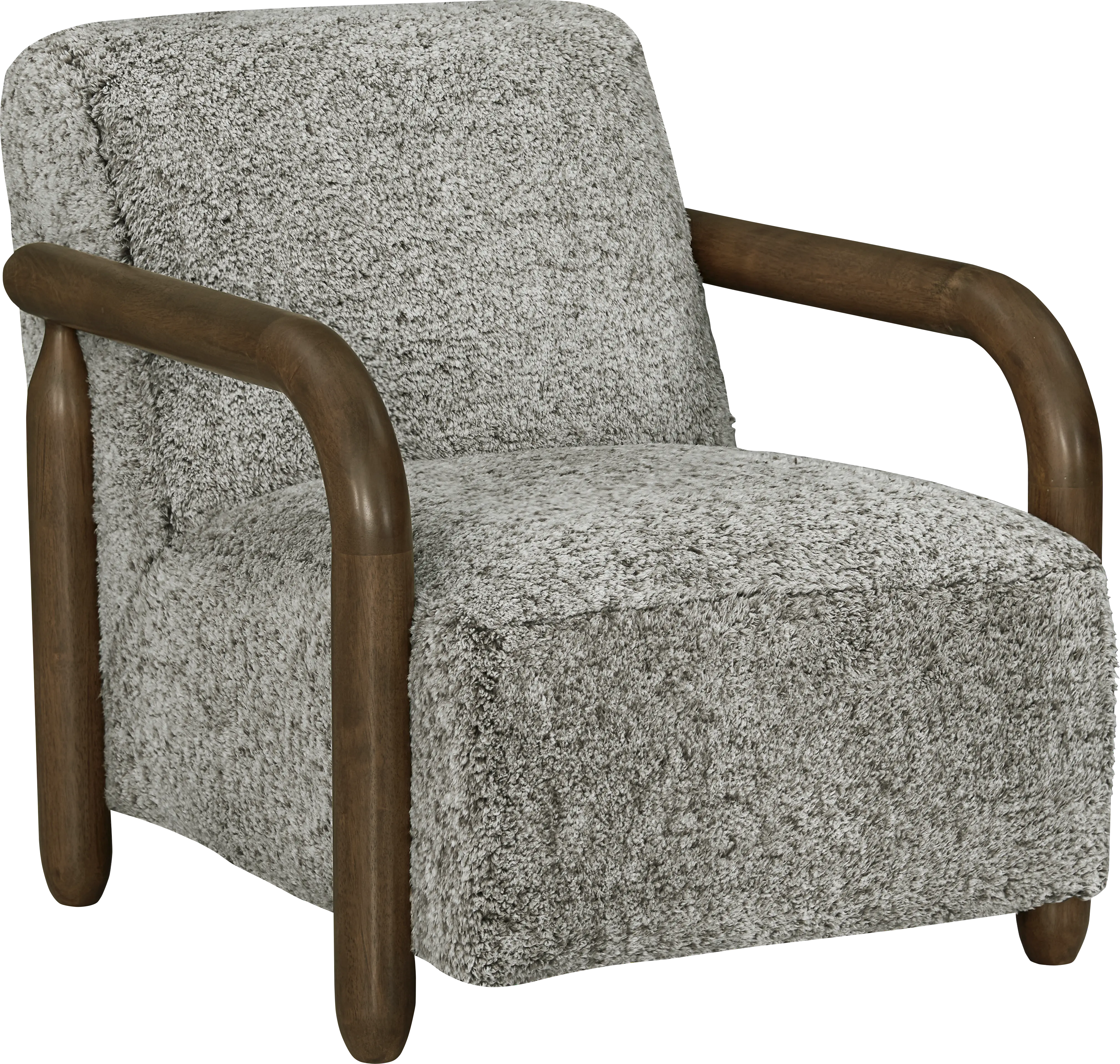 Noah Brown Accent Chair - Thumbnail - Image 1