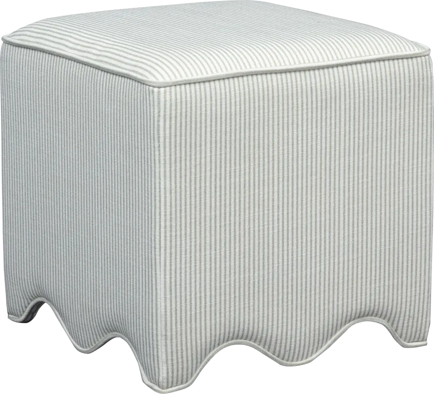 Frances Beige Ottoman