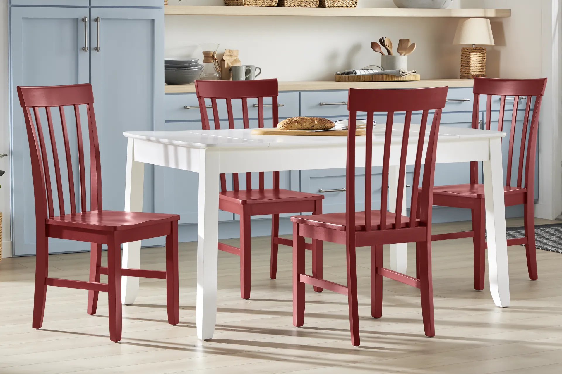 Concord White Storage Dining Table - Image 2