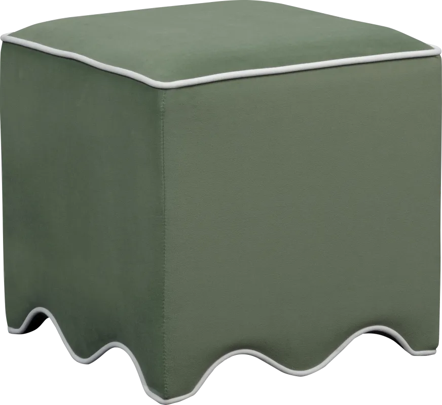 Frances Green Ottoman