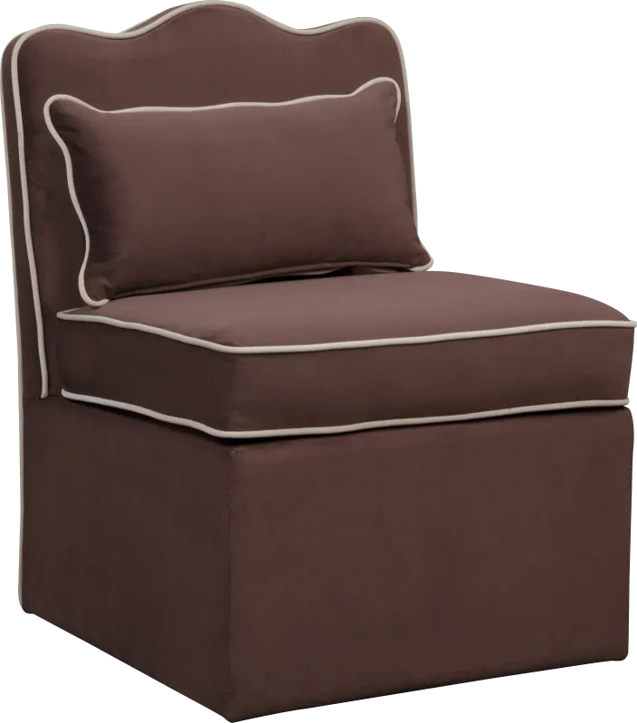 Frances Brown Accent Chair