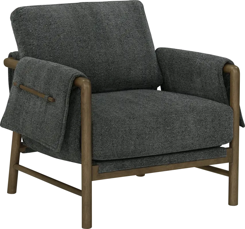 Gilbert Charcoal Accent Chair