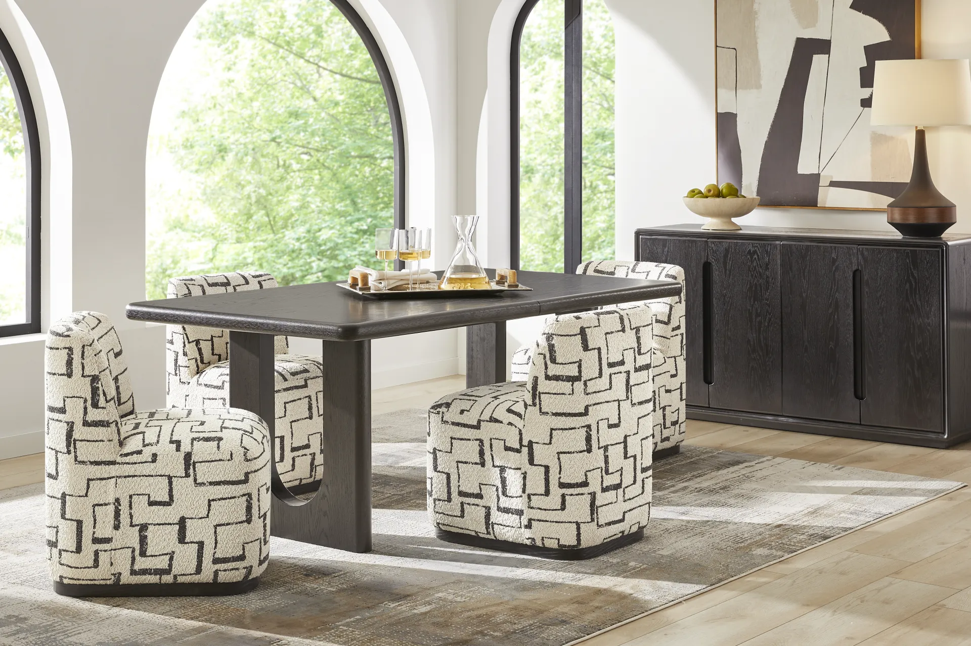 Braxton Espresso Side Chair - Image 1