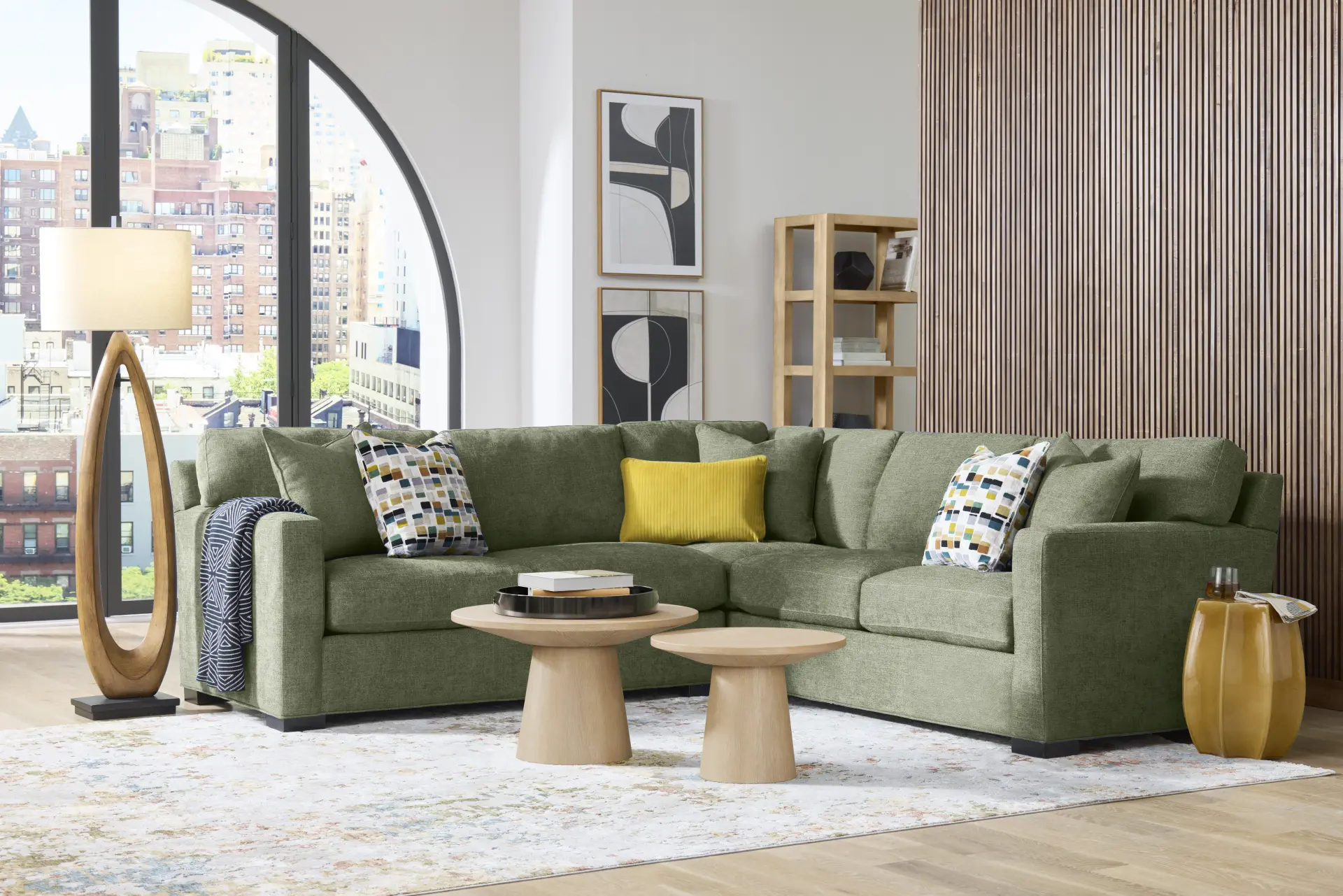 Harmonie Avocado 2 Pc Sectional