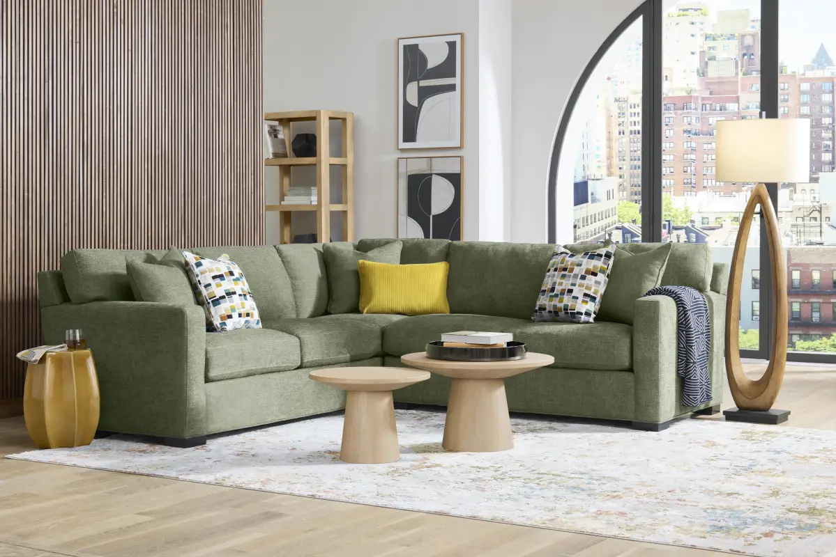 Harmonie Avocado 2 Pc Sectional