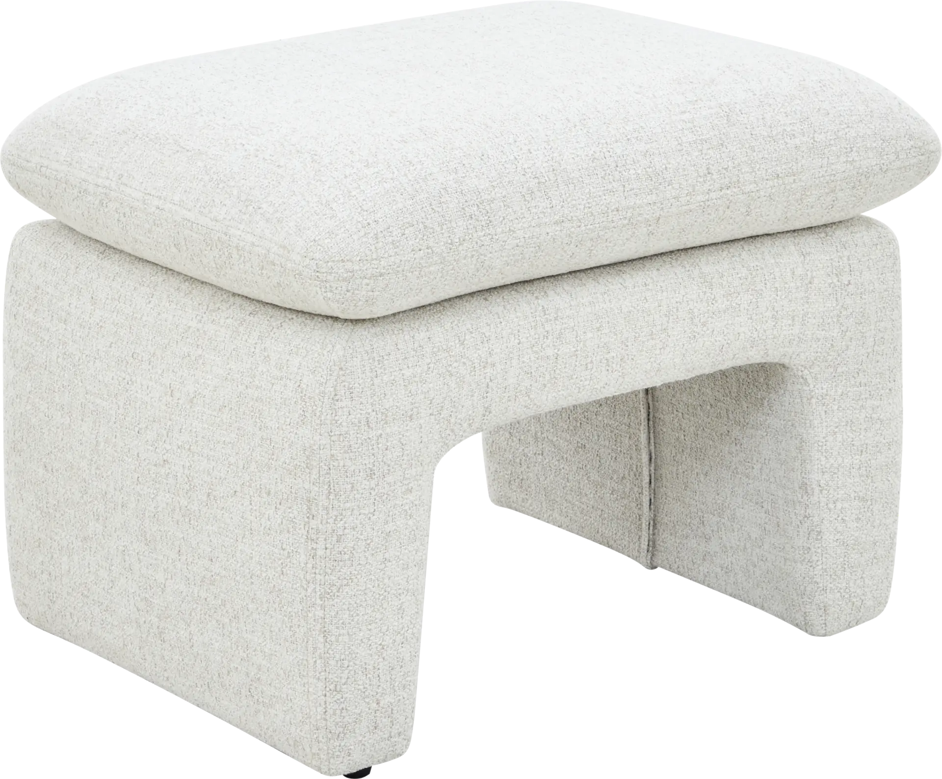 Maxine Beige Ottoman