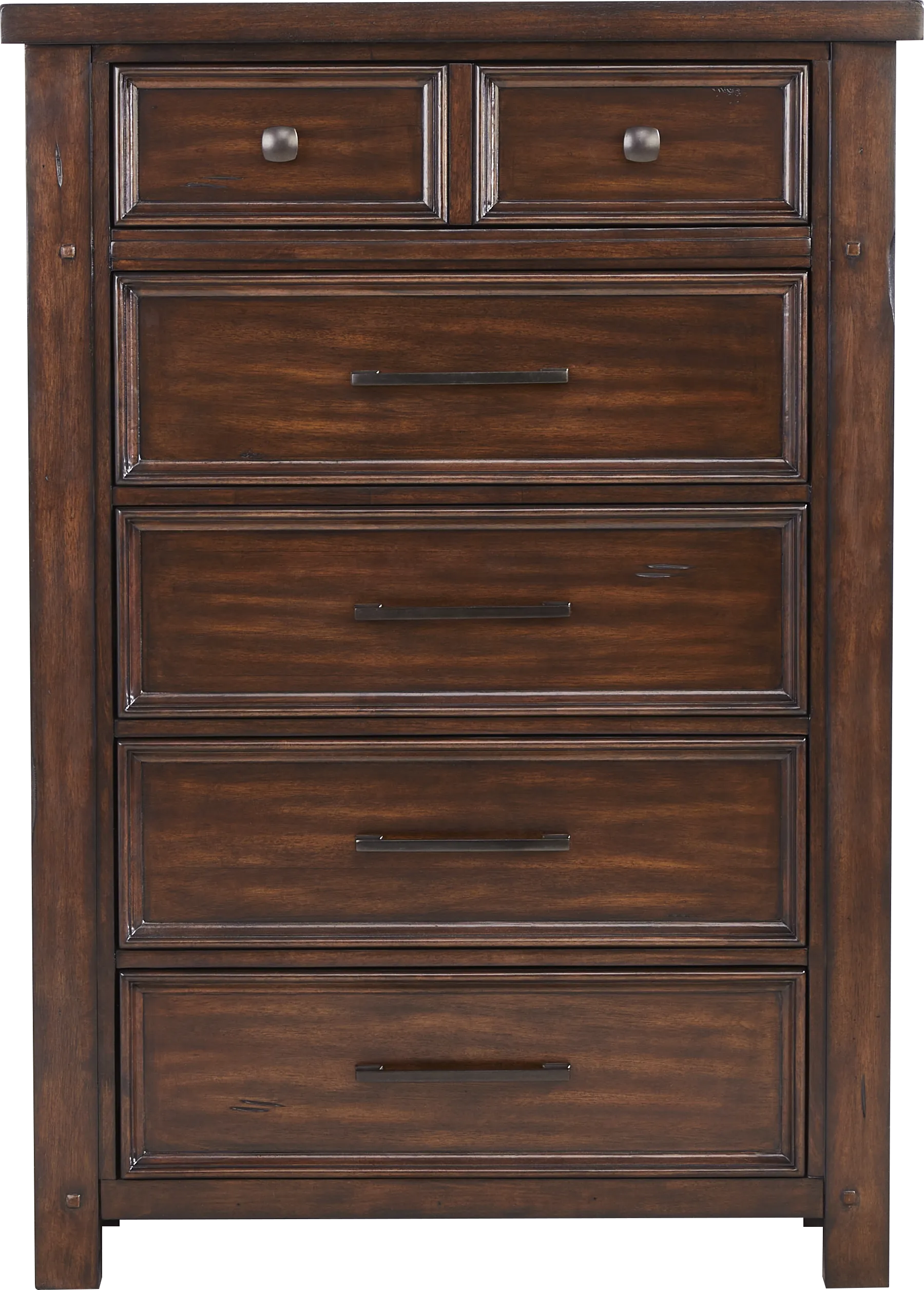 Emberton Dark Brown 5 Pc Queen Sleigh Bedroom - Image 6