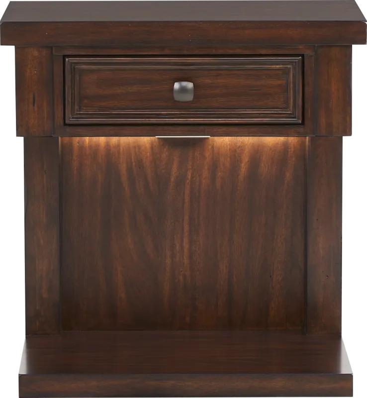 Emberton Dark Brown Nightstand