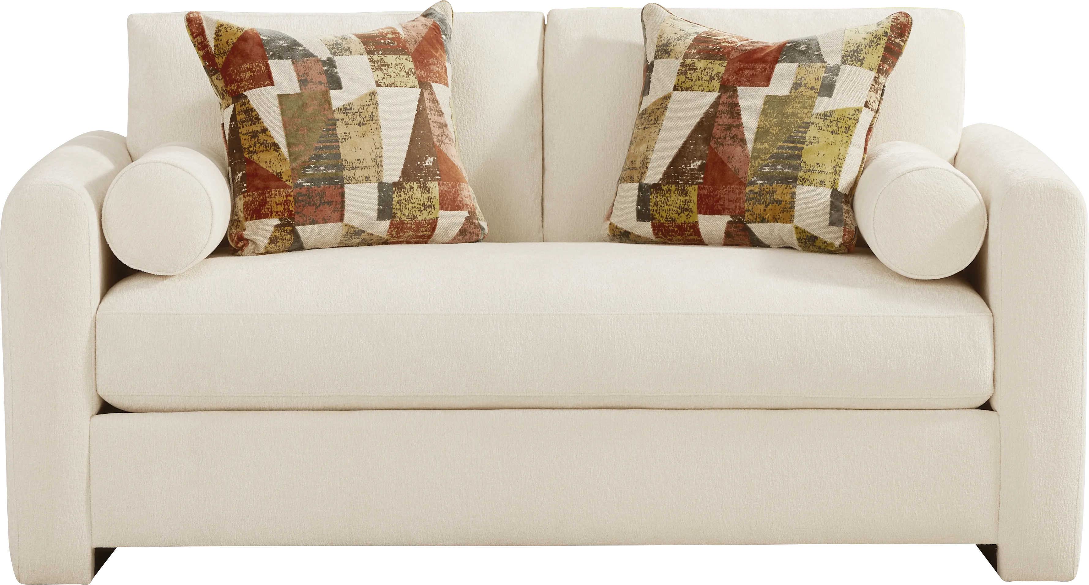 Avara Ivory Loveseat - Thumbnail - Image 1