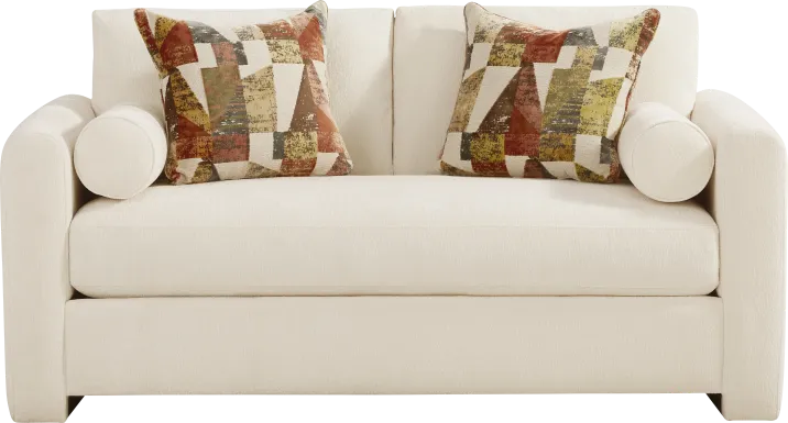 Avara Ivory Loveseat