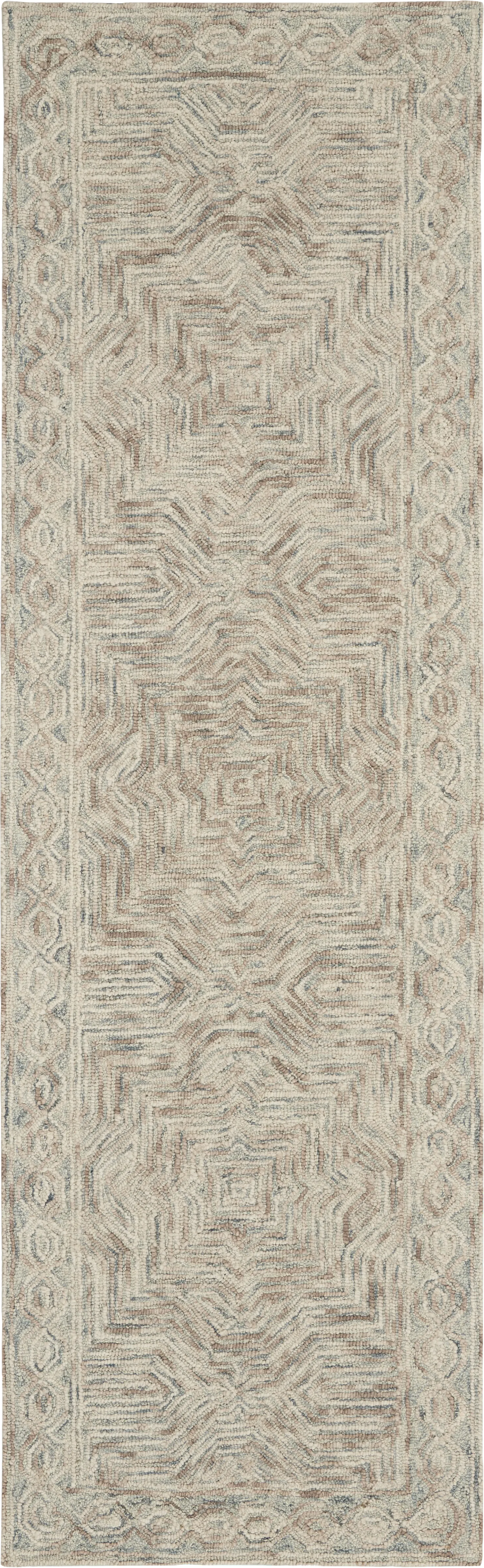 Yakima Blue Ivory 2'3 x 7'6 Rug - Image 1