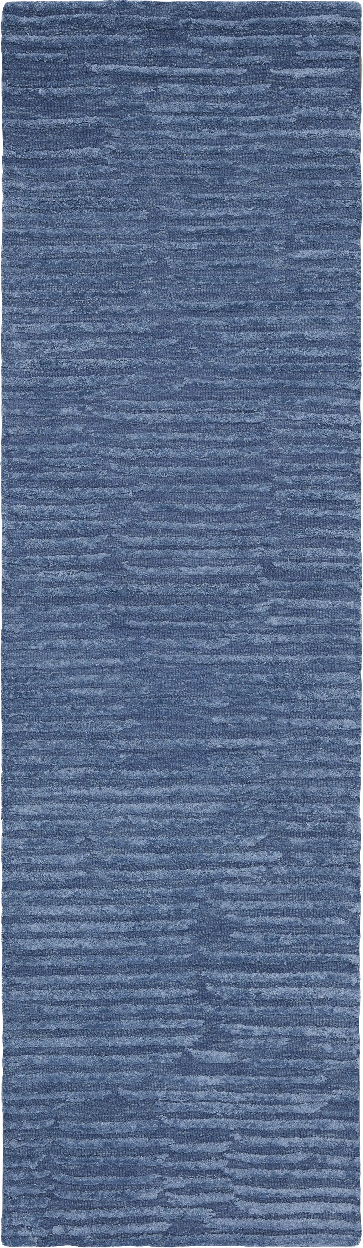 Celeste Blue 2'3 x 8' Runner Rug