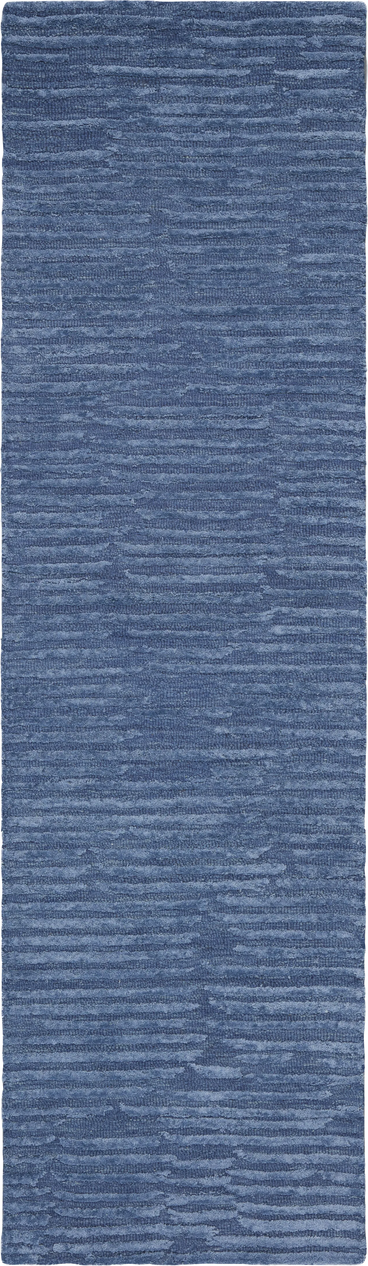 Celeste Blue 2'3 x 8' Runner Rug - Image 1