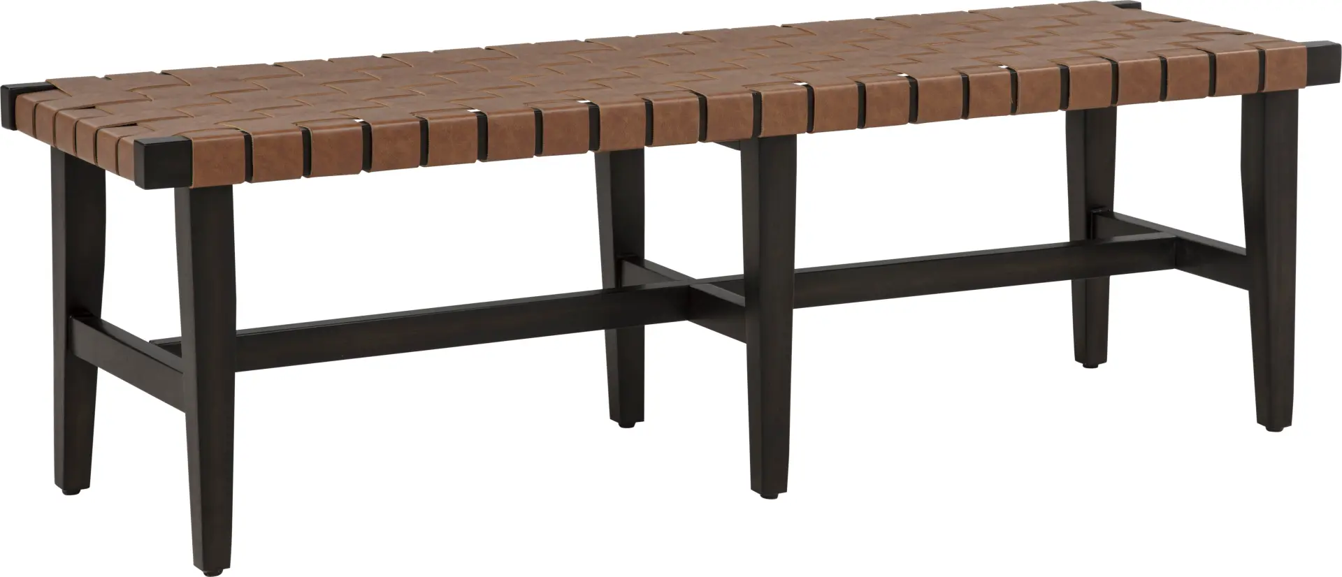 Serona Brown Accent Bench