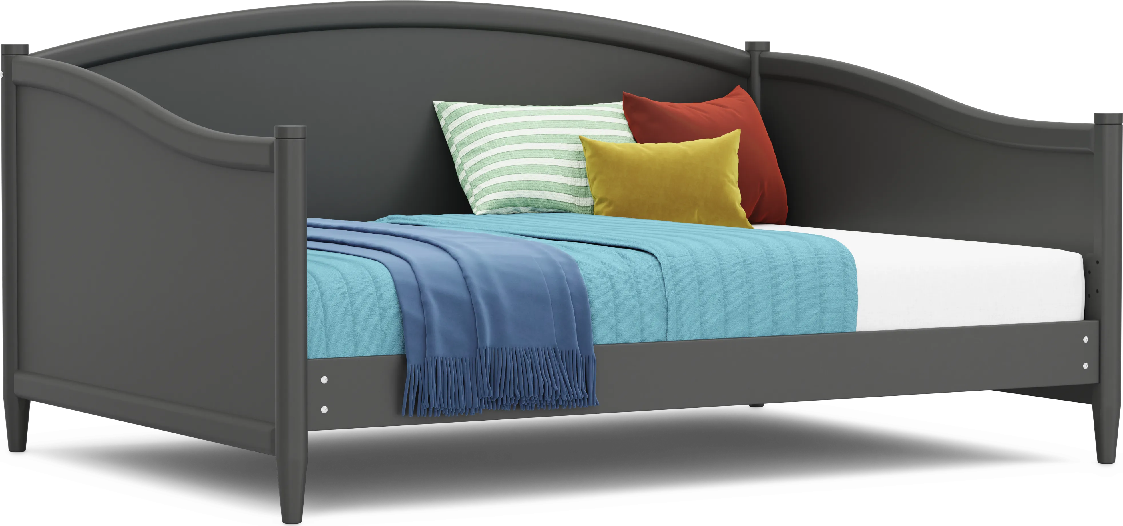 Kids Modern Colors Iron Ore Full Daybed - Thumbnail - Image 1
