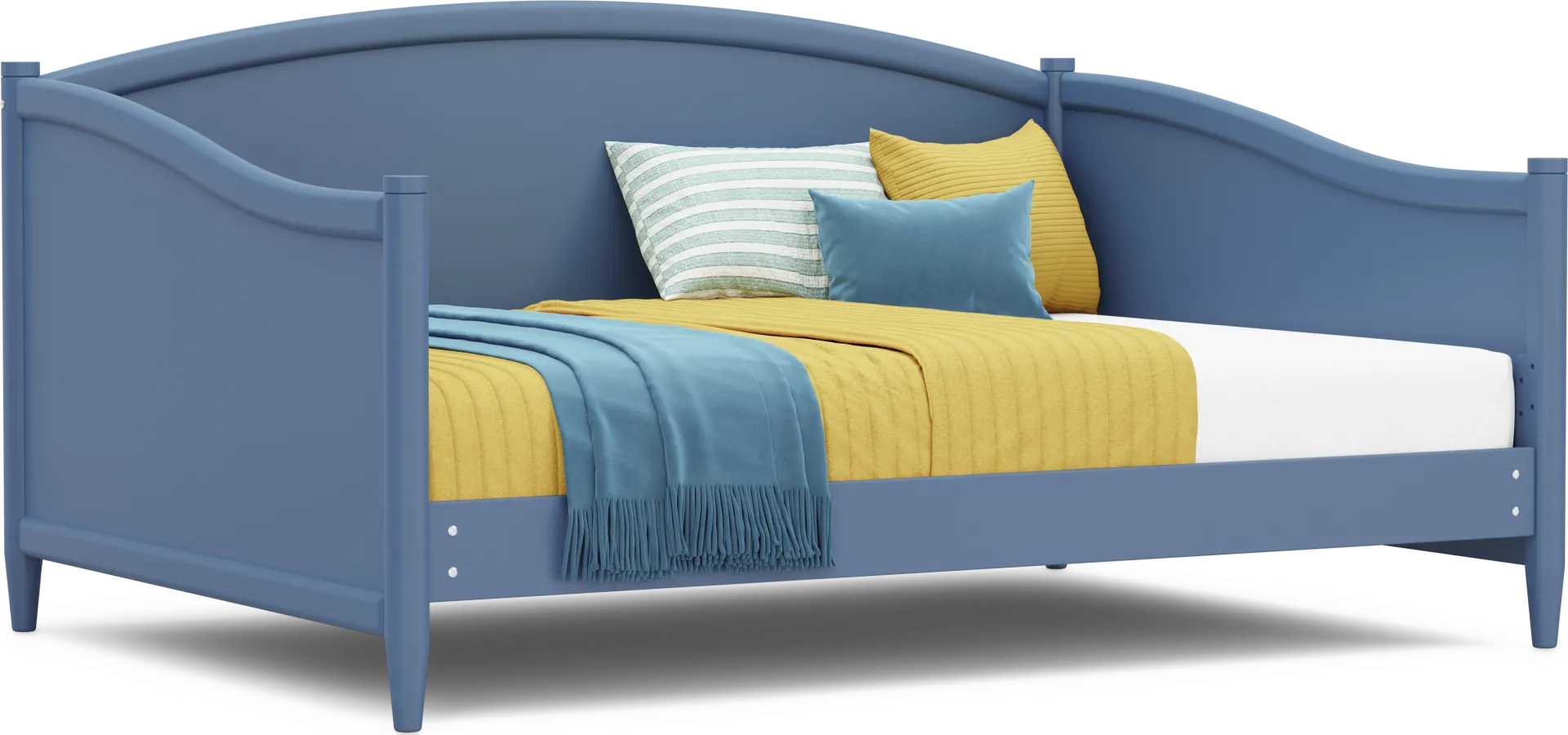 Kids Modern Colors Slate Blue Full Daybed - Image 1