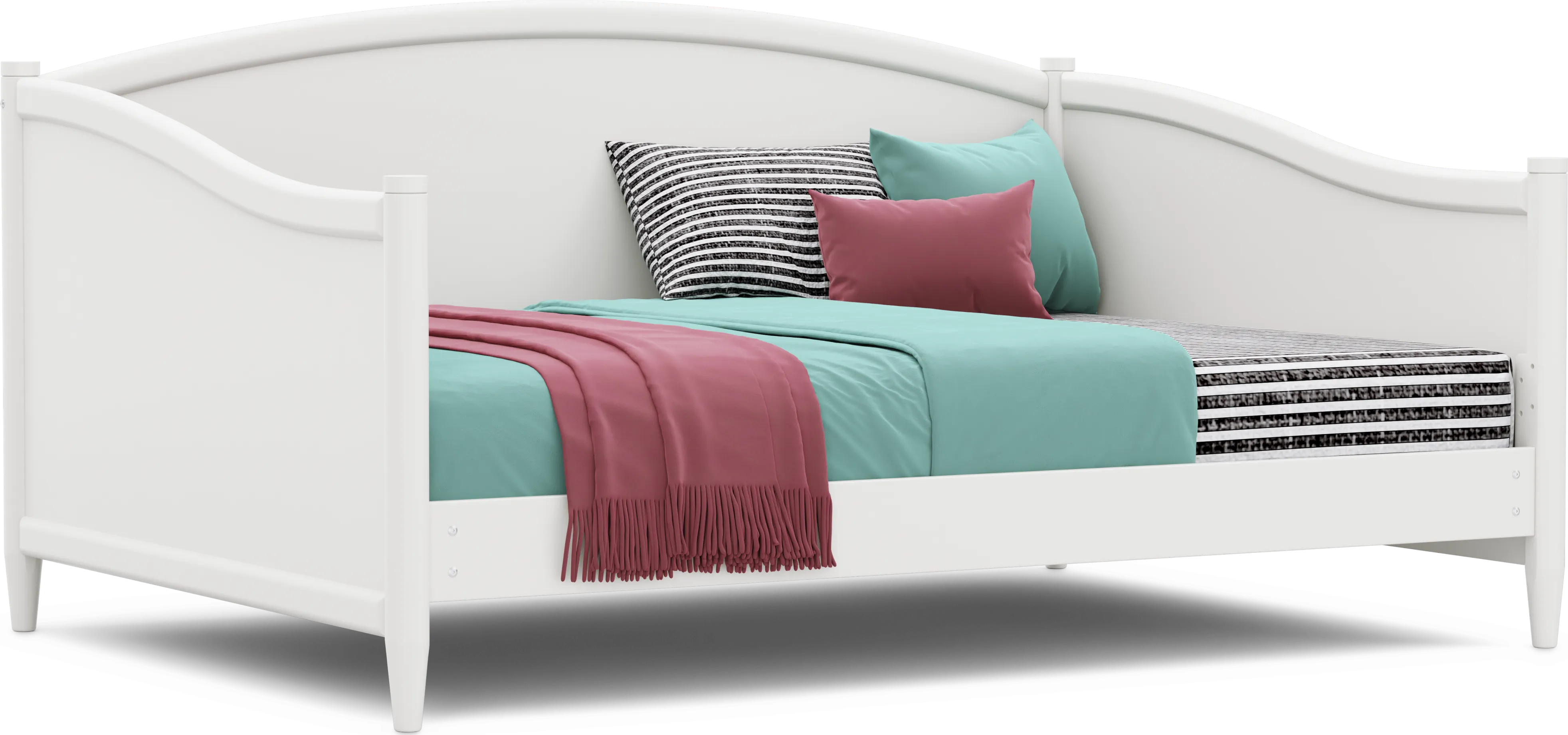 Kids Modern Colors White Full Daybed - Thumbnail - Image 1