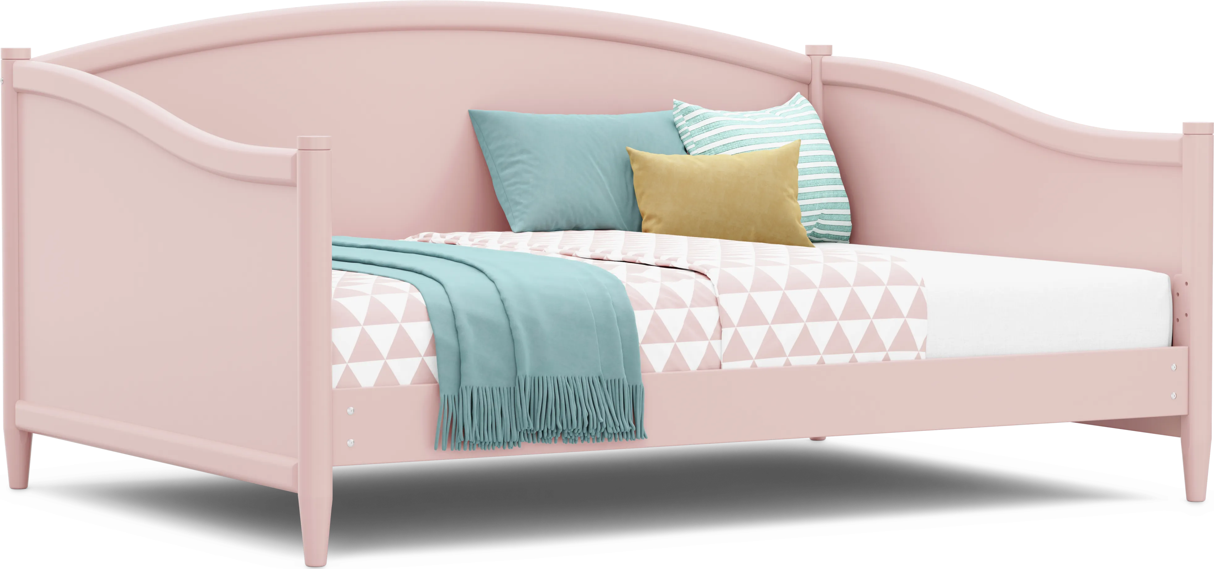 Kids Modern Colors Pink Full Daybed - Thumbnail - Image 1