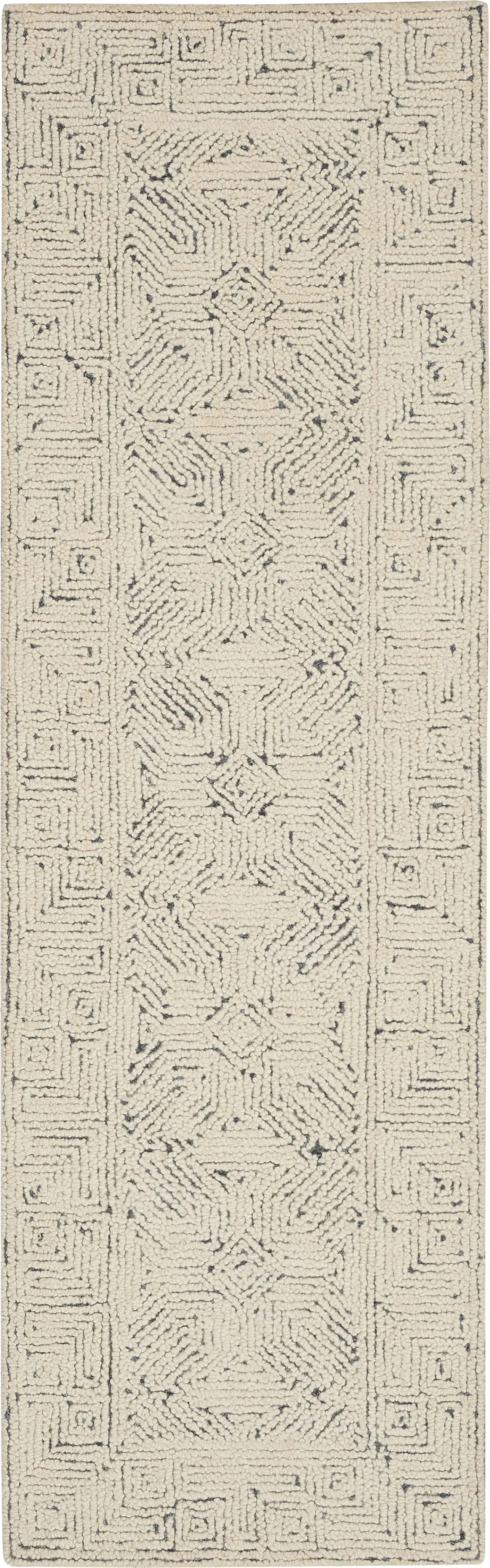 Holford Beige 2'3 x 7'6 Runner Rug - Thumbnail - Image 1