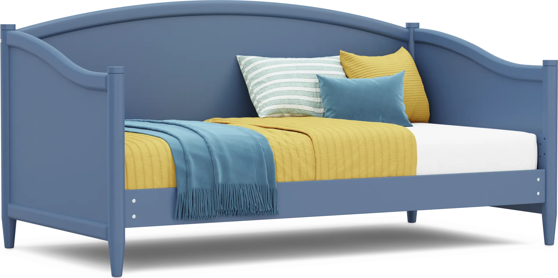 Kids Modern Colors Slate Blue Twin Daybed - Image 1