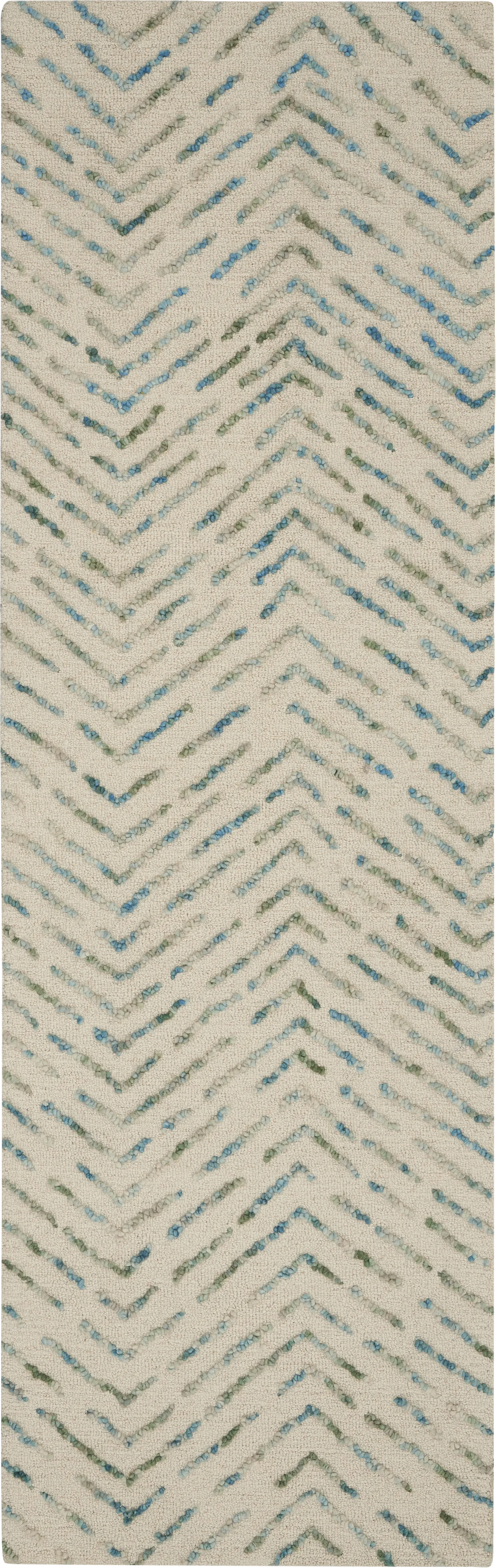 Kavos Beige 2'3 x 7'6 Rug - Image 1