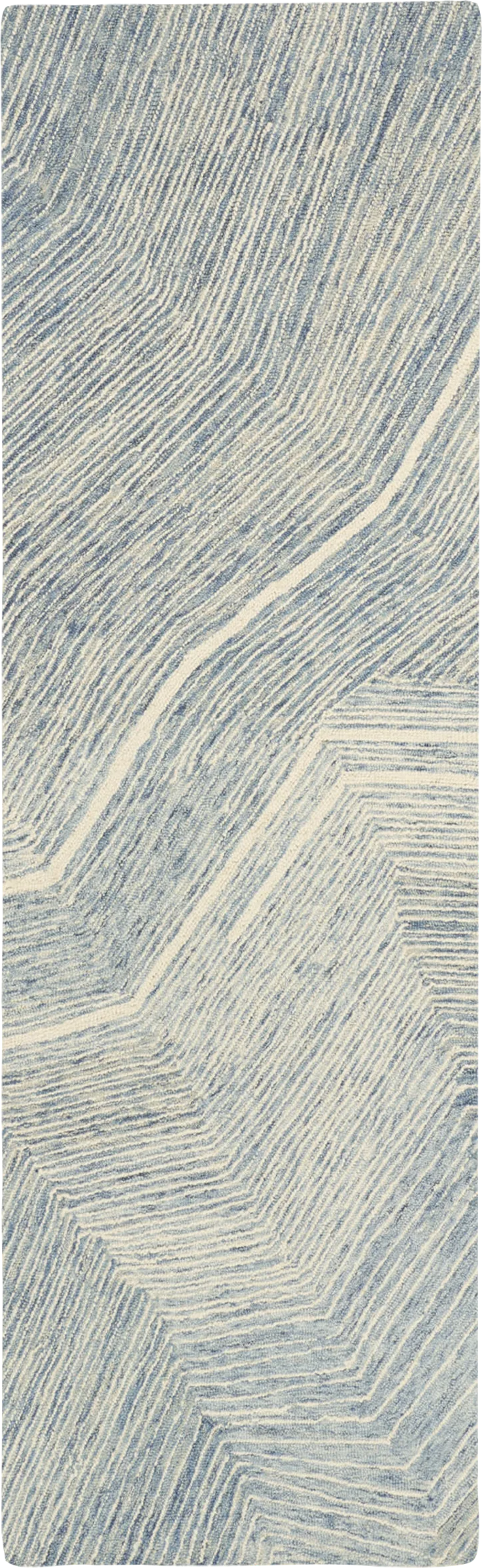 Glided Dunes Beige 2'3 x 7'6 Runner Rug - Thumbnail - Image 1