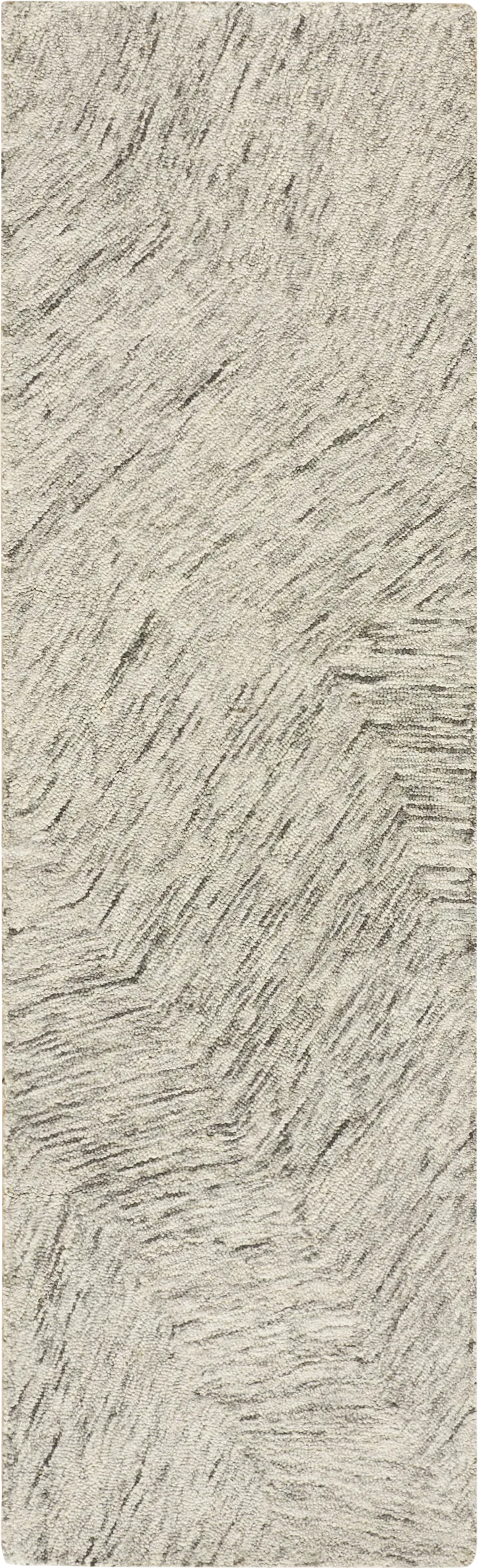Glided Dunes Gray 2'3 x 7'6 Runner Rug - Thumbnail - Image 1