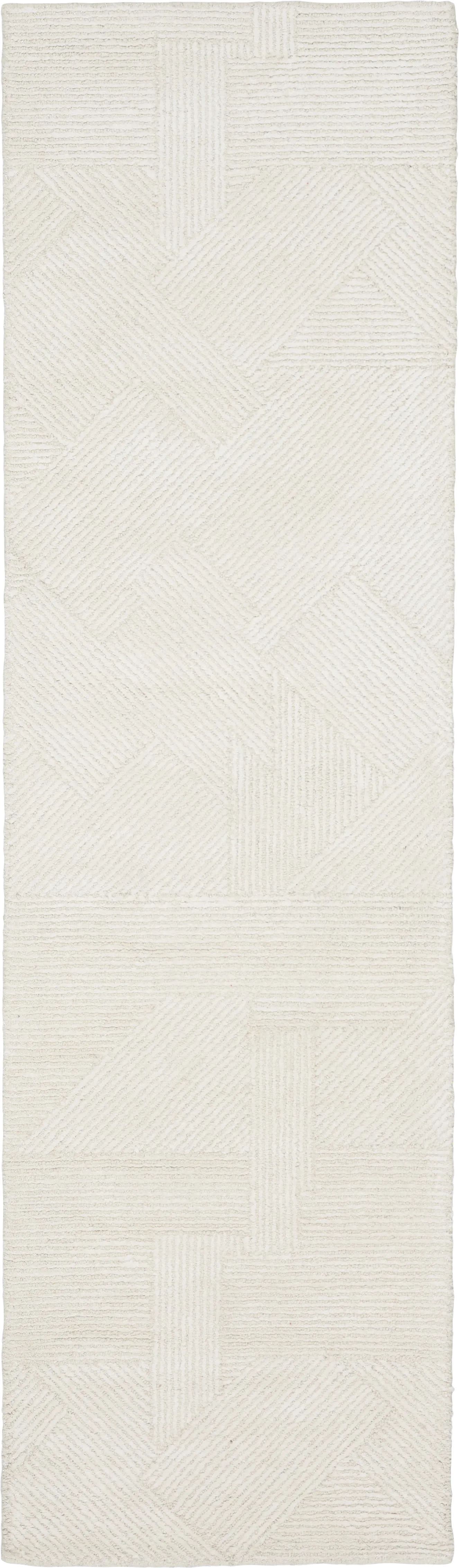 Millsboro Beige 2'3 x 8' Runner Rug - Image 1