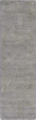 Millsboro Gray 2'3 x 8' Runner Rug