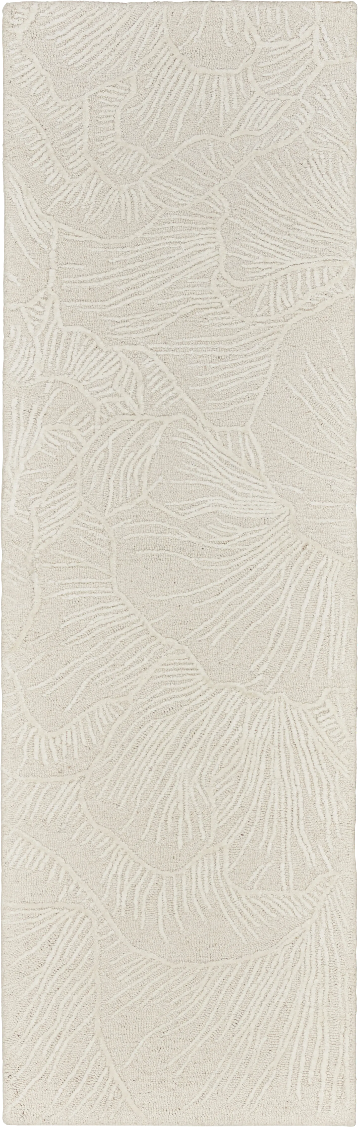 OCEANIC IVORY 2'3 x 7'6 RUG - Image 1