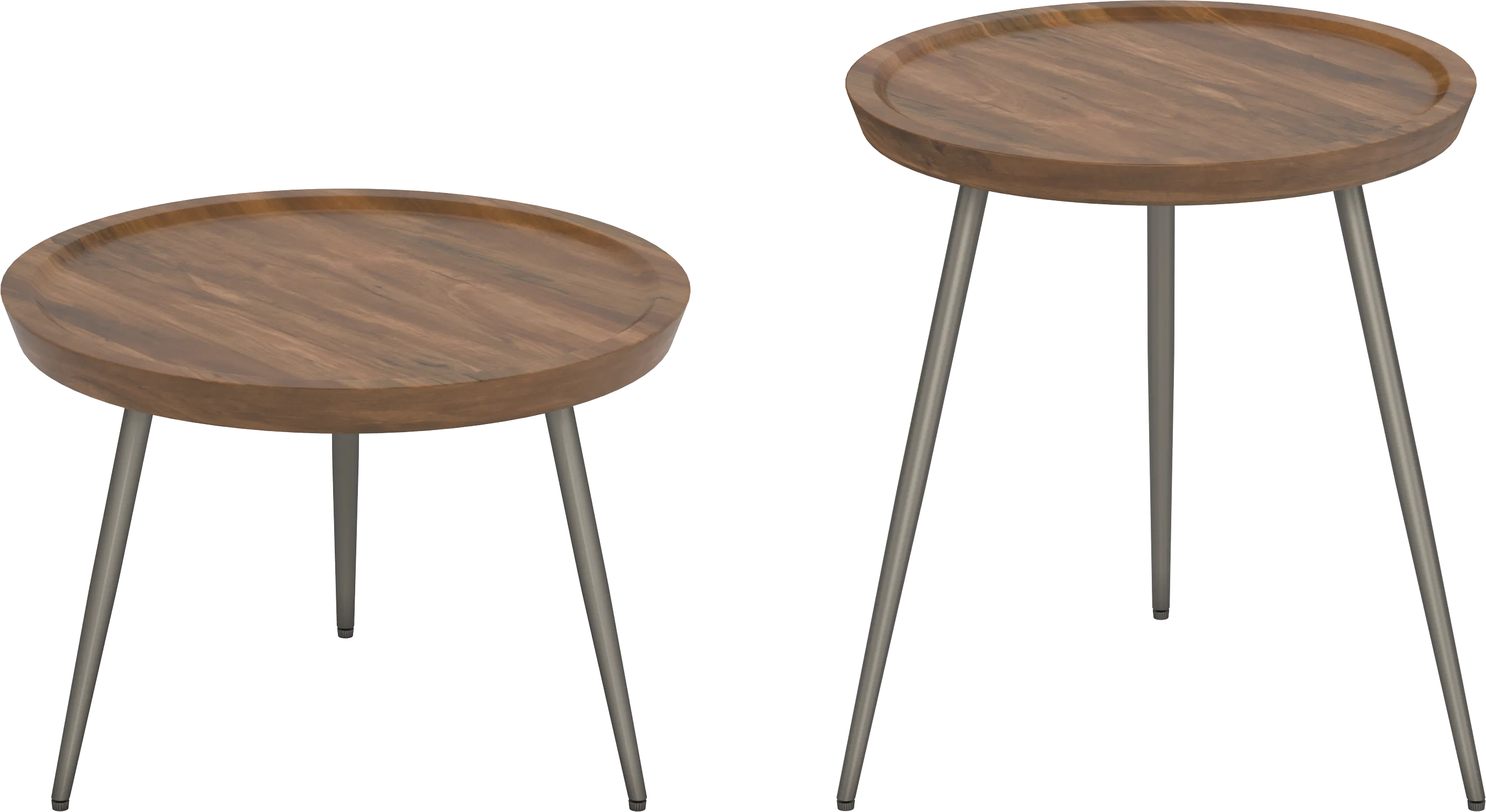 Brendleton Brown 2 Pc Table Set - Thumbnail - Image 1