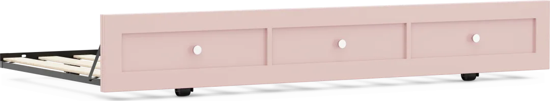 Kids Modern Colors Pink Twin Trundle