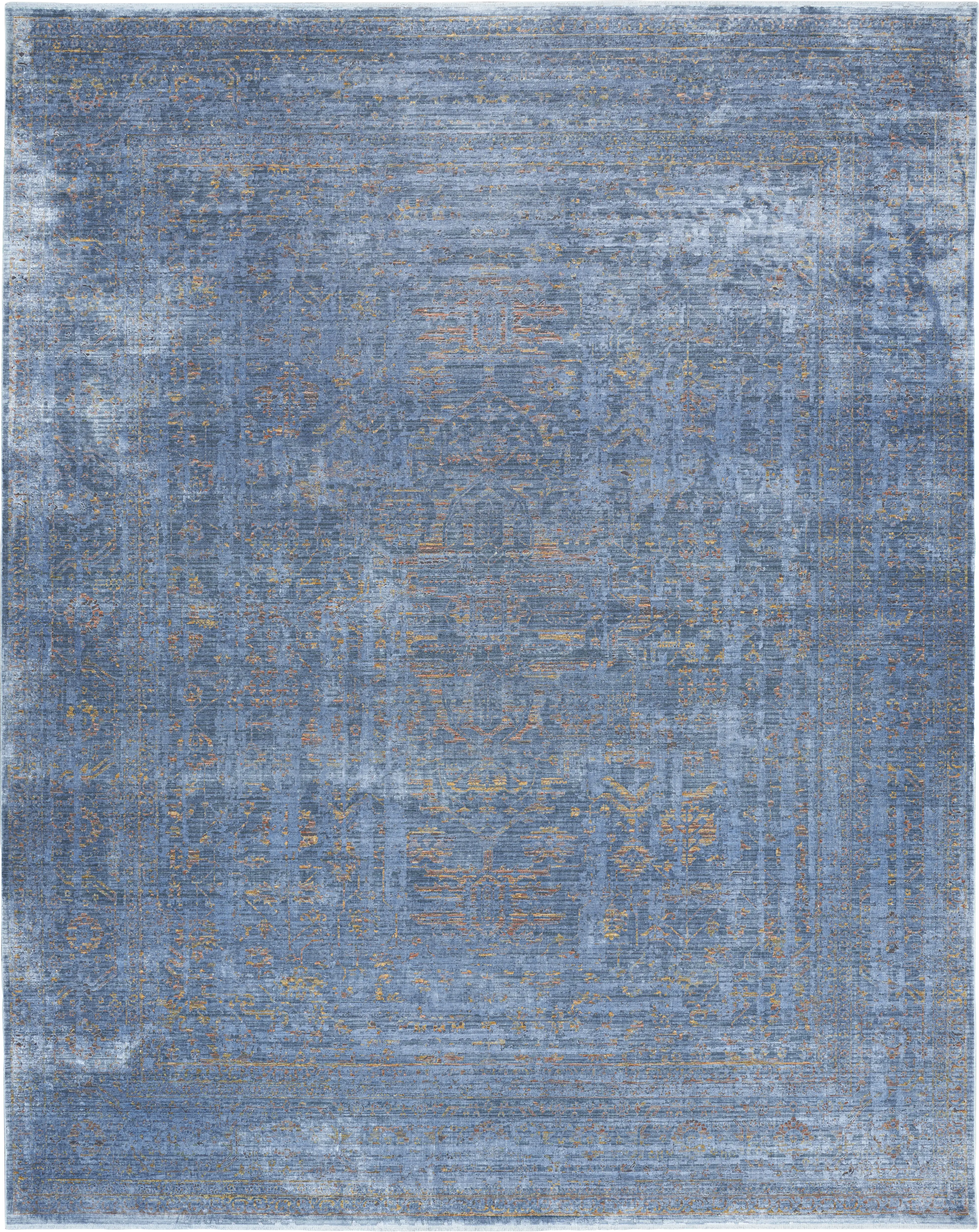 Laurent Blue 5'3 x 7'3 Rug - Thumbnail - Image 1
